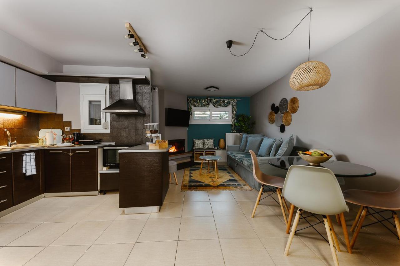 Ferienwohnung Le Petit Jardin #2 Volos Exterior foto